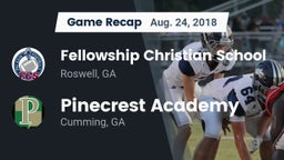 Recap: Fellowship Christian School vs. Pinecrest Academy  2018