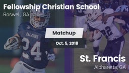 Matchup: Fellowship Christian vs. St. Francis  2018