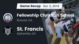 Recap: Fellowship Christian School vs. St. Francis  2018