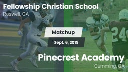 Matchup: Fellowship Christian vs. Pinecrest Academy  2019