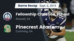Recap: Fellowship Christian School vs. Pinecrest Academy  2019