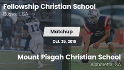 Matchup: Fellowship Christian vs. Mount Pisgah Christian School 2019