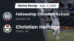 Recap: Fellowship Christian School vs. Christian Heritage  2020