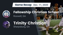 Recap: Fellowship Christian School vs. Trinity Christian  2020