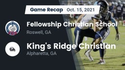 Recap: Fellowship Christian School vs. King's Ridge Christian  2021