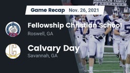 Recap: Fellowship Christian School vs. Calvary Day  2021
