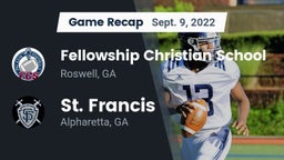 Recap: Fellowship Christian School vs. St. Francis  2022