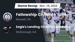Recap: Fellowship Christian School vs. Eagle's Landing Christian Academy  2022