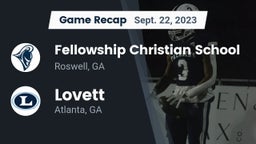 Recap: Fellowship Christian School vs. Lovett  2023