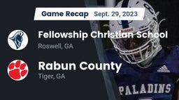 Recap: Fellowship Christian School vs. Rabun County  2023