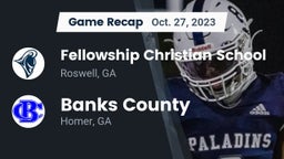 Recap: Fellowship Christian School vs. Banks County  2023