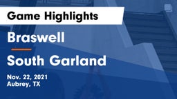 Braswell  vs South Garland  Game Highlights - Nov. 22, 2021