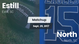 Matchup: Estill  vs. North  2017