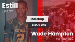 Matchup: Estill  vs. Wade Hampton  2019