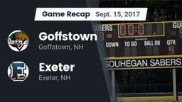 Recap: Goffstown  vs. Exeter  2017