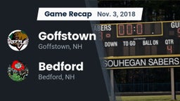 Recap: Goffstown  vs. Bedford  2018