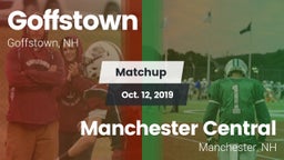Matchup: Goffstown High vs. Manchester Central  2019