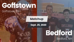 Matchup: Goffstown High vs. Bedford  2020