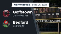 Recap: Goffstown  vs. Bedford  2020