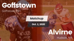 Matchup: Goffstown High vs. Alvirne  2020