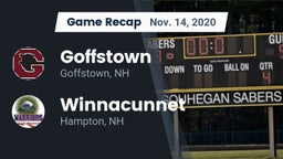 Recap: Goffstown  vs. Winnacunnet  2020