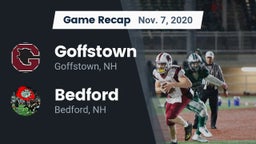 Recap: Goffstown  vs. Bedford  2020