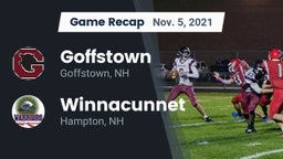 Recap: Goffstown  vs. Winnacunnet  2021