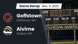 Recap: Goffstown  vs. Alvirne  2022
