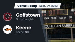 Recap: Goffstown  vs. Keene  2023