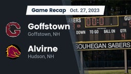 Recap: Goffstown  vs. Alvirne  2023