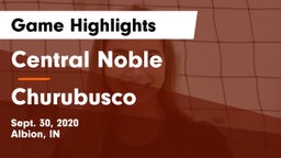 Central Noble  vs Churubusco  Game Highlights - Sept. 30, 2020
