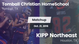 Matchup: Tomball Christian vs. KIPP Northeast  2016