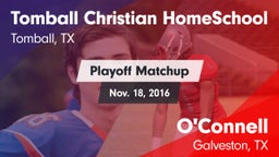 Matchup: Tomball Christian vs. O'Connell  2016