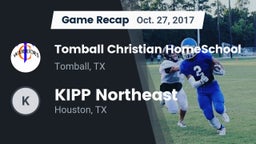 Recap: Tomball Christian HomeSchool  vs. KIPP Northeast  2017