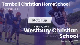 Matchup: Tomball Christian vs. Westbury Christian School 2019