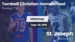 Matchup: Tomball Christian vs. St. Joseph  2019