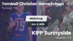 Matchup: Tomball Christian vs. KIPP Sunnyside  2019