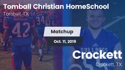 Matchup: Tomball Christian vs. Crockett  2019