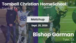 Matchup: Tomball Christian vs. Bishop Gorman  2020
