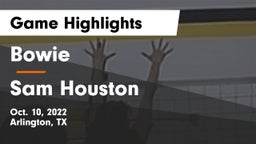 Bowie  vs Sam Houston  Game Highlights - Oct. 10, 2022
