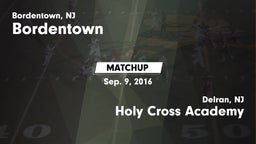 Matchup: Bordentown High vs. Holy Cross Academy 2016