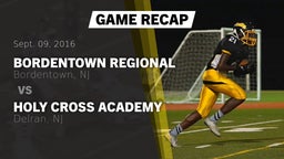 Recap: Bordentown Regional  vs. Holy Cross Academy 2016