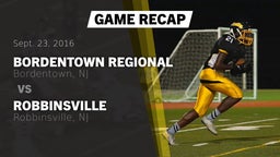 Recap: Bordentown Regional  vs. Robbinsville  2016