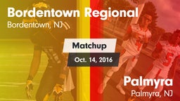 Matchup: Bordentown High vs. Palmyra  2016