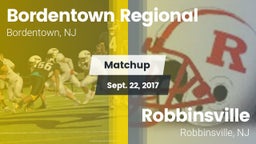Matchup: Bordentown High vs. Robbinsville  2017