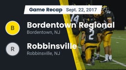Recap: Bordentown Regional  vs. Robbinsville  2017