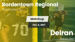 Matchup: Bordentown High vs. Delran  2017