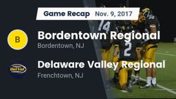 Recap: Bordentown Regional  vs. Delaware Valley Regional  2017