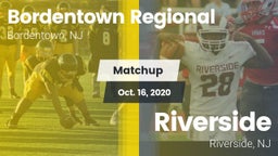 Matchup: Bordentown High vs. Riverside  2020