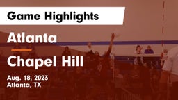 Atlanta  vs Chapel Hill  Game Highlights - Aug. 18, 2023